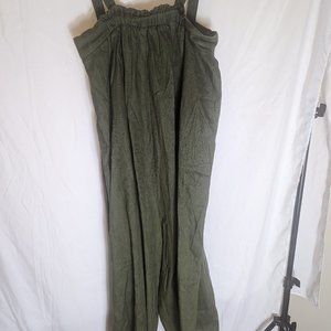 Green jumpsuit